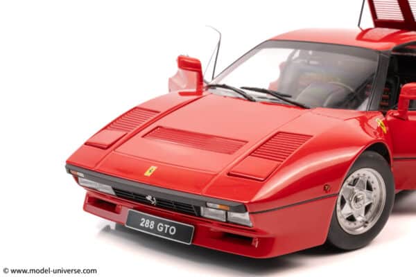 kk scale 112 ferrari 288 gto red diecast model 06