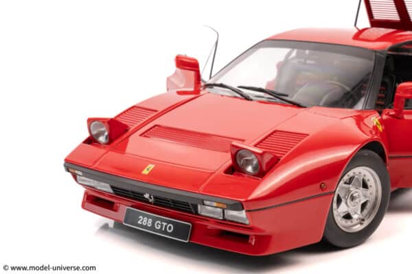 kk scale 112 ferrari 288 gto red diecast model 07