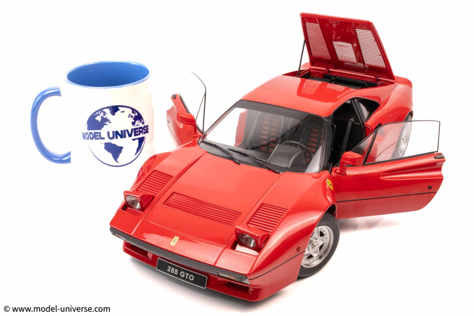 KK Scale - 1:12 Ferrari 288 GTO 1984 Red - Diecast Model