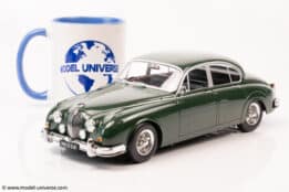 KK Scale - 1:18 Jaguar Mk.II 3.8 RHD 1959 Dark Green - Diecast Model