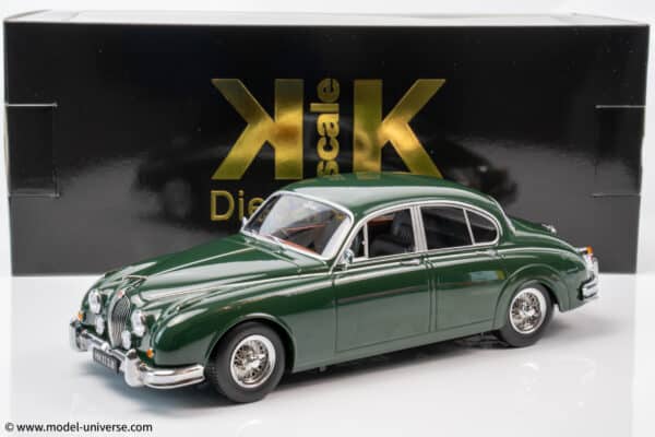 KK Scale - 1:18 Jaguar Mk.II 3.8 RHD 1959 Dark Green - Diecast Model