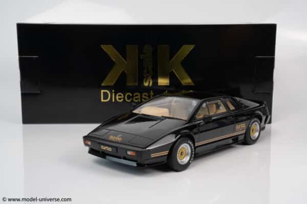 KK Scale - 1:18 Lotus Esprit Turbo 1981 Black / Gold - Diecast Model