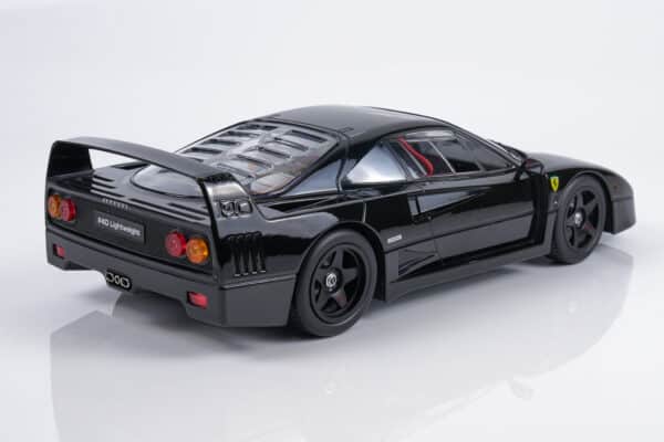 KK Scale - 1:18 Ferrari F40 Lightweight (1990) Black - Diecast Model