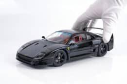 KK Scale - 1:18 Ferrari F40 Lightweight (1990) Black - Diecast Model