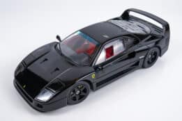KK Scale - 1:18 Ferrari F40 Lightweight (1990) Black - Diecast Model