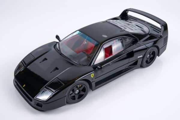 KK Scale - 1:18 Ferrari F40 Lightweight (1990) Black - Diecast Model