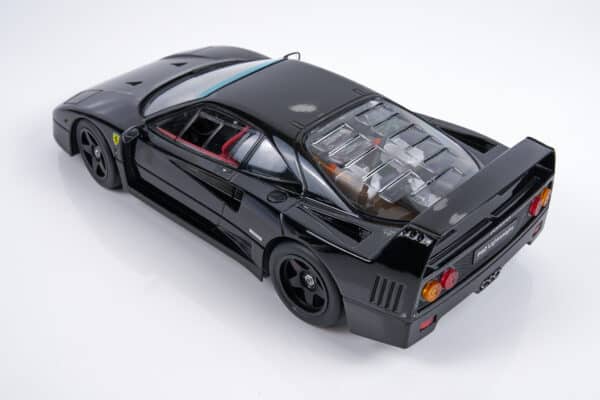 KK Scale - 1:18 Ferrari F40 Lightweight (1990) Black - Diecast Model