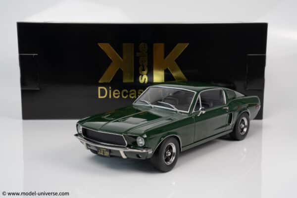 KK Scale - 1:18 Ford Mustang GT Fastback from "Bullitt" 1968 - Diecast Model