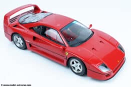 kk scale kkdc180694 ferrari f40 red diecast model 2
