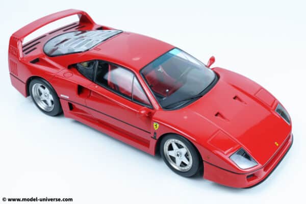 kk scale kkdc180694 ferrari f40 red diecast model 2