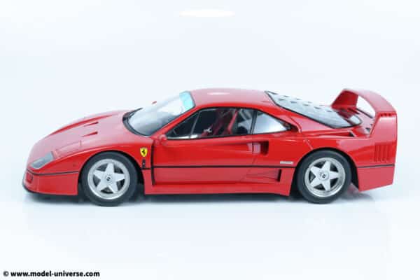 kk scale kkdc180694 ferrari f40 red diecast model 4