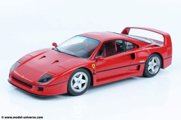 kk scale kkdc180694 ferrari f40 red diecast model 6
