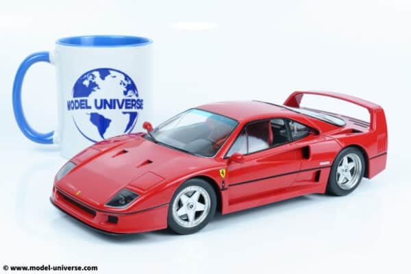 kk scale kkdc180694 ferrari f40 red diecast model 8