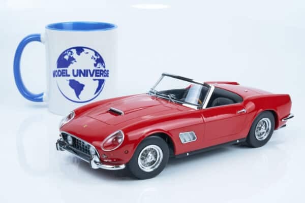 KK Scale - 1:18 Ferrari 250 GT California Spyder European Version 1960 Red - Diecast Model
