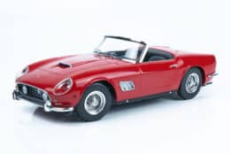 KK Scale - 1:18 Ferrari 250 GT California Spyder European Version 1960 Red - Diecast Model