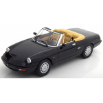 KK Scale - 1:18 Alfa Romeo Spider 4 (1990) Black Diecast Model