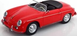 kk scale - 1:12 porsche 356 a speedster red (1955)