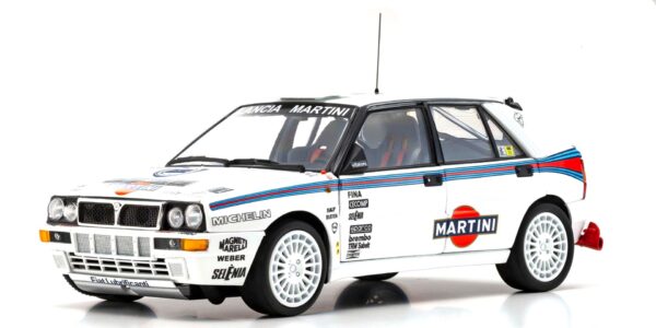 kyosho - 1:18 lancia delta hf integrale evoluzione test car (white)