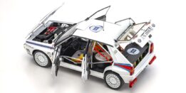 kyosho - 1:18 lancia delta hf integrale evoluzione test car (white)