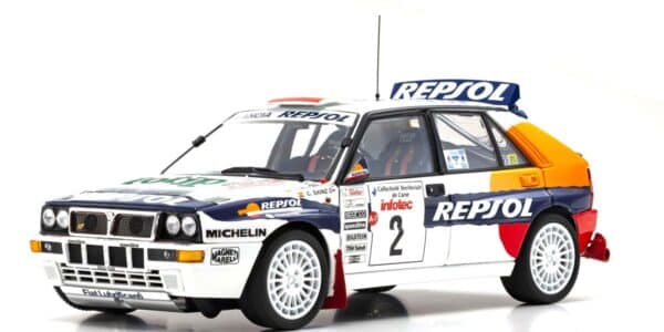 kyosho - 1:18 lancia delta hf integrale evoluzione repsol 1993 tour de corse (#2)