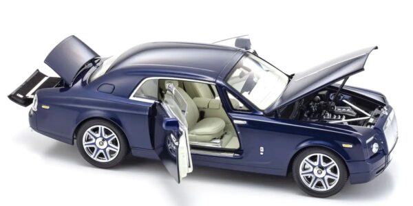 Kyosho 1:18 Rolls-Royce Phantom Coupe 2008 Blue Metallic (KS08862BLM)