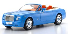 Kyosho 1:18 Rolls-Royce Phantom Drophead Coupe 2007 Azul Claro (KS08871BL)