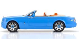 Kyosho 1:18 Rolls-Royce Phantom Drophead Coupe 2007 Light Blue (KS08871BL)