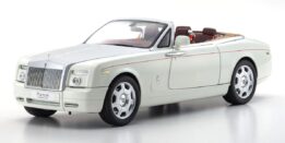 Kyosho 1:18 Rolls-Royce Phantom Drophead Coupe 2007 Branco Inglês (KS08871EW2)