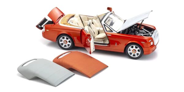 Kyosho 1:18 Rolls-Royce Phantom Drophead Coupe 2007 Orange (KS08871P)