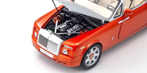 Kyosho 1:18 Rolls-Royce Phantom Drophead Coupe 2007 Orange (KS08871P)