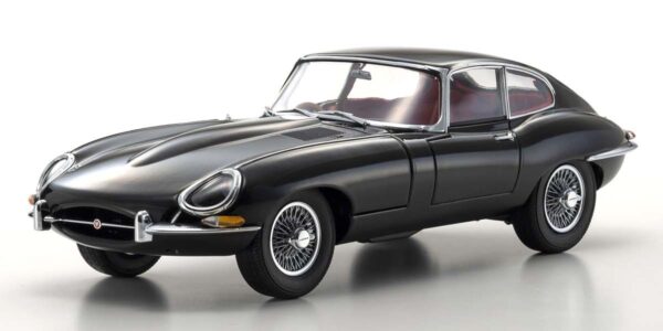 Kyosho 1:18 Jaguar E-Type 3.8L Coupe Series I 1961 Black (KS08954BK)