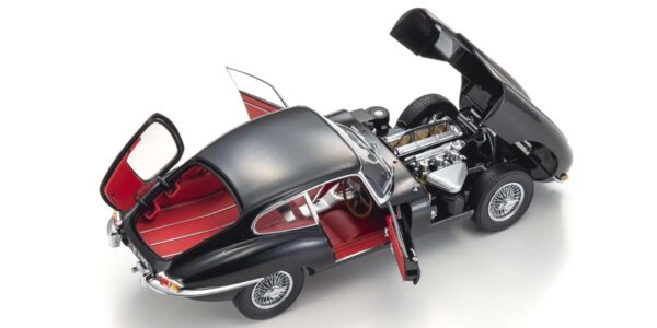 Kyosho 1:18 Jaguar E-Type 3.8L Coupe Series I 1961 Black (KS08954BK)