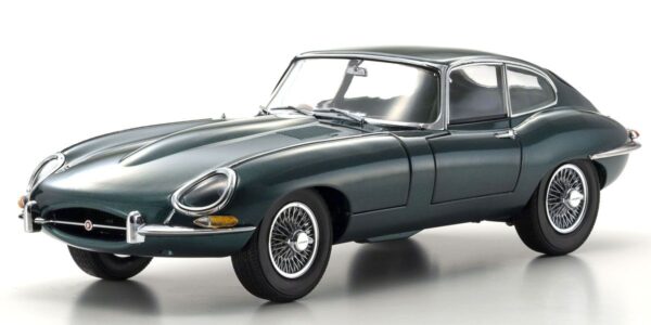 Kysoho 1:18 Jaguar E-Type 3.8L Coupe Series I 1961 Dark Green (KS08954DG)