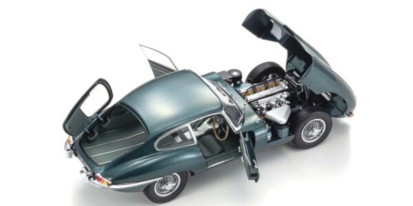 Kysoho 1:18 Jaguar E-Type 3.8L Coupe Series I 1961 Dark Green (KS08954DG)