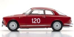 kyosho - 1:18 alfa romeo giulietta sv 1956 mille miglia (#120)