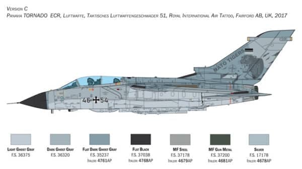Italeri - 1:32 Tornado ECR (2517) Model Kit