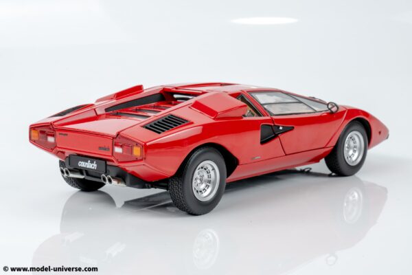 Kyosho - 1:18 Lamborghini Countach LP400 1974 Red - Diecast Model 31 kyosho 08321rt lamborghini countach lp400 s red diecast model 10