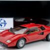 Kyosho - 1:18 Lamborghini Countach LP400 1974 Red - Diecast Model 39 kyosho 08321rt lamborghini countach lp400 s red diecast model 15