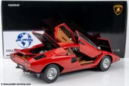 kyosho 08321rt lamborghini countach lp400 s red diecast model 17
