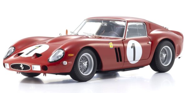 Kyosho 1:18 Ferrari 250 GTO No.1 Winner 1000 Kms Paris 1962 (KS08438G) Diecast Model