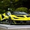 MR Collection - 1:18 Lamborghini Fenomeno Giallo Stile Yellow - Resin Model