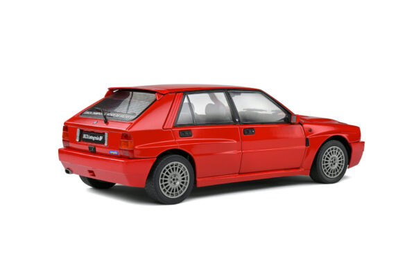 Solido S1807801 Lancia Delta Integrale HF Rosso Corsa 1991 Diecast Model Car