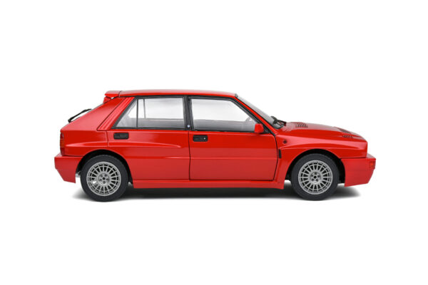 Solido S1807801 Lancia Delta Integrale HF Rosso Corsa 1991 Diecast Model Car