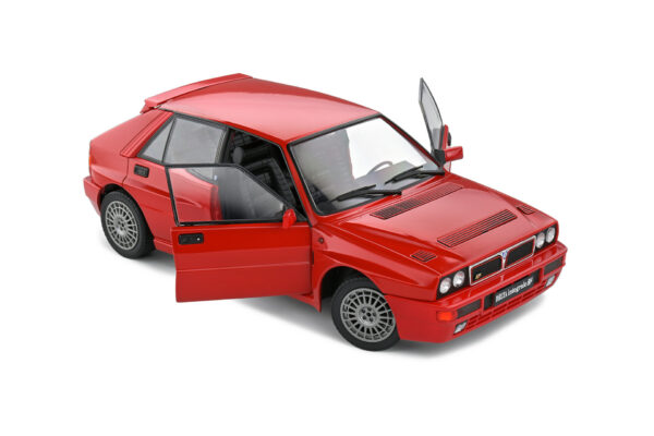 Solido S1807801 Lancia Delta Integrale HF Rosso Corsa 1991 Diecast Model Car