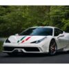 Looksmart 1:12 Ferrari 458 Speciale Bianco Fuji with Italian Tricolore Livery 2013 (LS1221C) Resin Model 4 Looksmart 1:12 Ferrari 458 Speciale Bianco Fuji with Italian Tricolore Livery 2013 (LS1221C) Resin Model