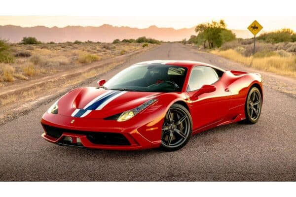 Looksmart 1:12 Ferrari 458 Speciale Rosso Corsa with Nart Livery (LS1221A) Resin Model