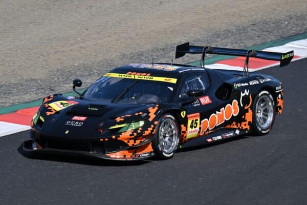 Looksmart 1:43 Ferrari 296 GT3 EVO No.45 Ponos Racing 2026 Kei Cozzolino / T. Shinohara Super GT Season (LS43SGT26045) Resin Model