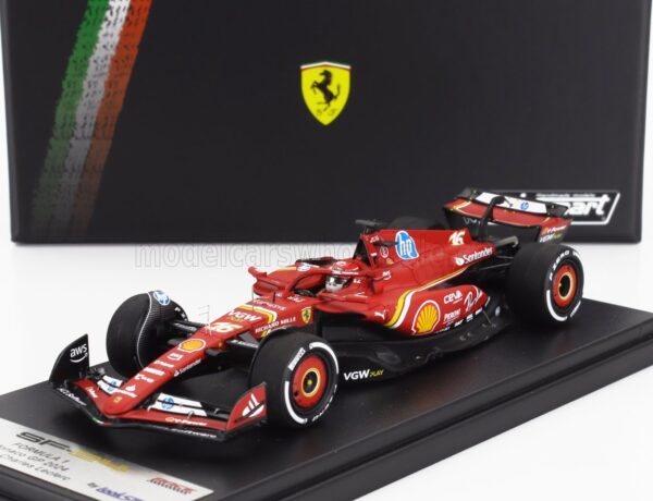 looksmart 1:43 ferrari sf24 monaco gp 2024 charles leclerc imagev 3