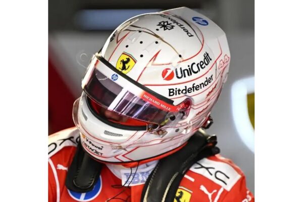 Looksmart 1:5 Ferrari Helmet Scuderia Ferrari HP 2026 Lewis Hamilton Japanese GP (LSHEL033) Resin Model
