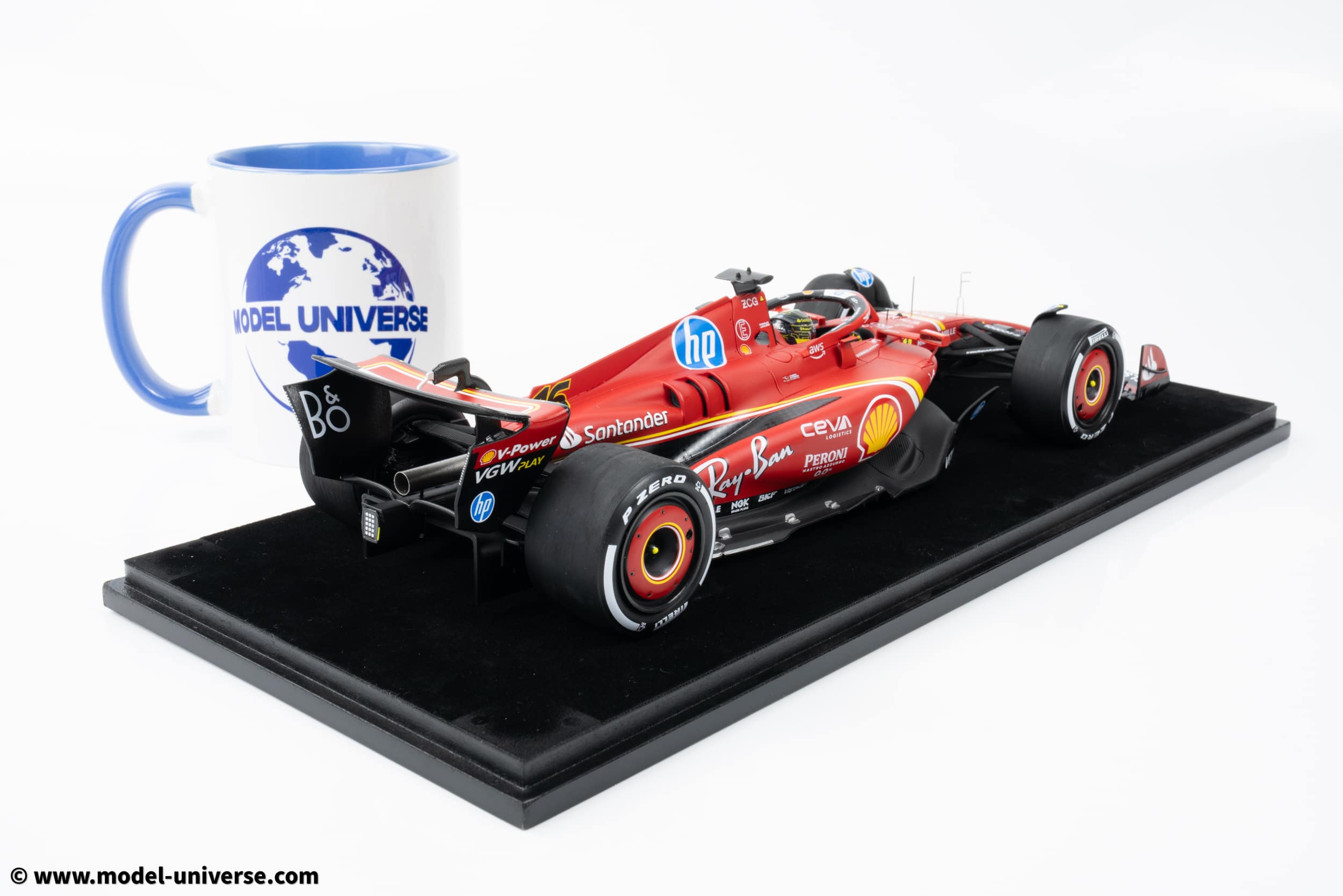 Looksmart - 1:18 Scuderia Ferrari SF-24 No.16 Winner Italian GP Monza 2024 Charles Leclerc - Resin Model 6 Looksmart - 1:18 Scuderia Ferrari SF-24 No.16 Winner Italian GP Monza 2024 Charles Leclerc - Resin Model